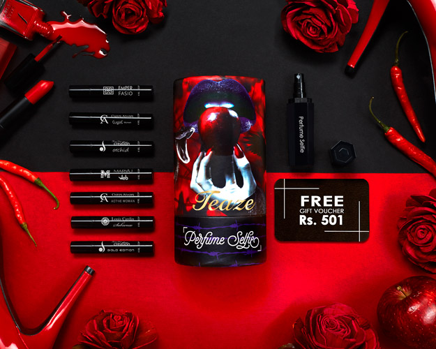 Teaze Perfume Selfie